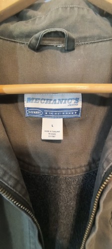 Giacca da lavoro vintage Old Navy Mechanic’s Detroit stile invecchiato Y2K taglia L - Foto 5 di 16