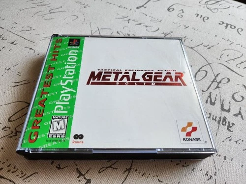 Metal Gear Solid Greatest Hits (Sony PlayStation 1, 1999)