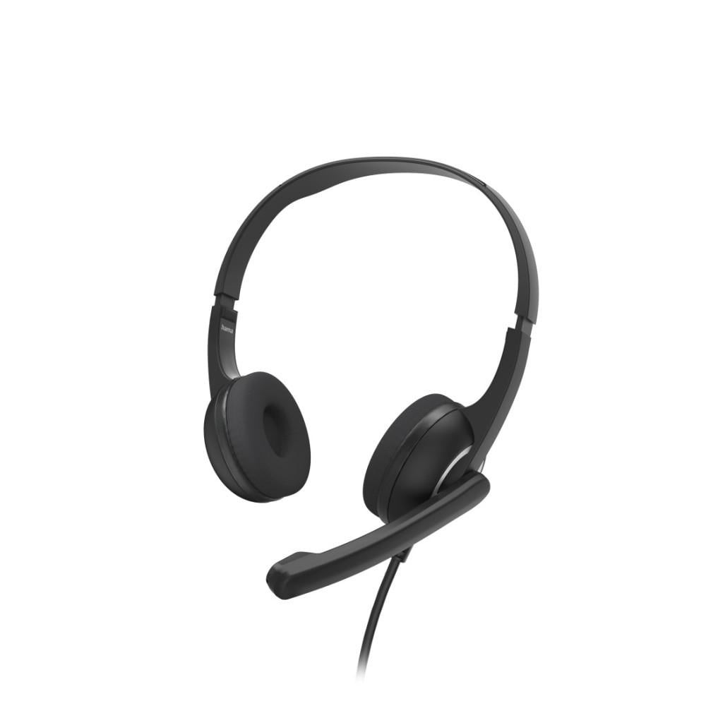 Гарнитура для ПК и офиса HAMA HS-P150 V2, Стерео, Schwarz (00139932) #39506543