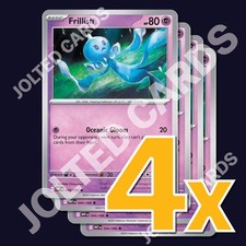 4x Frillish 044/086 - SV: White Flare - Playset