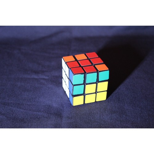 Puzzle giocattolo Rubix Cube vintage anni 80 80 brain teaser 2,25 originale - Foto 3 di 5