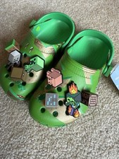 New Minecraft Kids' Croc: Meets Adventure - LIMITED EDITION Non-slip Size C11