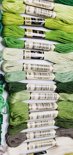 50 Anchor Embroidery Floss Lot of 50 Different Colors Full Skeins C - Picture 3 of 6