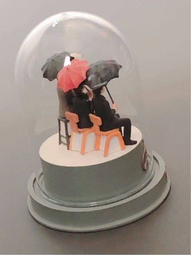 Figura Franklin Mint Beatles 65 cúpula de vidrio súper rara de importación Japón rara - Imagen 3 de 7