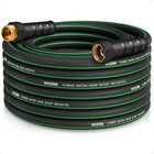 Heavy Duty Garden Hose 50ft, NON-EXPANDABLE Flexible Water Hose, Kink Resista...