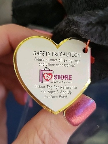🦇 BAT-E x3 🦇 Lote de 3 TY Beanie Babies/Buddy/Halloweenie - MWMT'S - Imagen 9 de 10