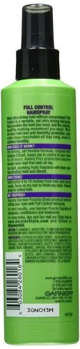 Garnier Fructis Style Full Control Hairspray Hold Anti Humidity 8.5 oz 3 Pack - Picture 3 of 3