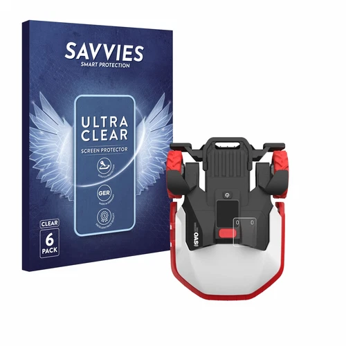 6x Folie für Kress Mission Mega 3000 KR133E Schutzfolie Displayschutz Display