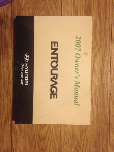 2007 HYUNDAI ENTOURAGE OWNERS MANUAL - Imagen 5 de 11