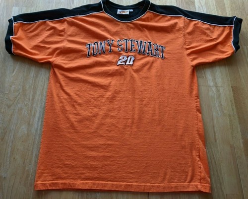 Tony Stewart Winner's Circle NASCAR 20 orange schwarz L Shirt - Bild 3 von 9