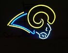 20"x16" Los Angeles Rams Neon Sign Lamp Light Visual Man Cave Beer Bar Pub Ly