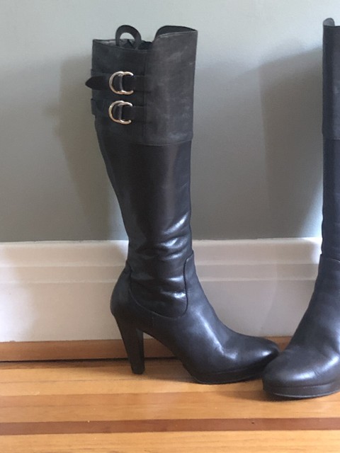 cole haan high heel boots