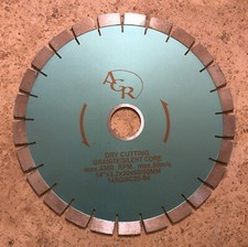 14 inch Dry Cutting Granite/Silent Core Segmented Diamond Saw Blade 14SGSC20-04