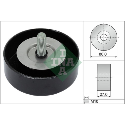 Keilriemenführungsrolle INA 532 0658 10 - Bild 1 von 3