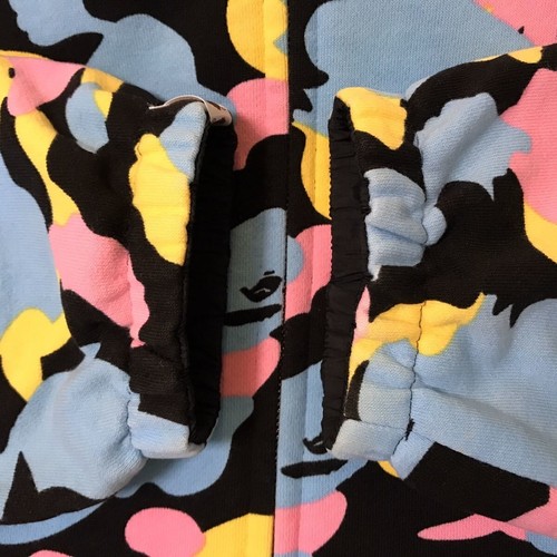 BAPE Reversible Multi Camo Hoodie jacket cotton candy camo A Bathing Ape Size M - Picture 6 of 10