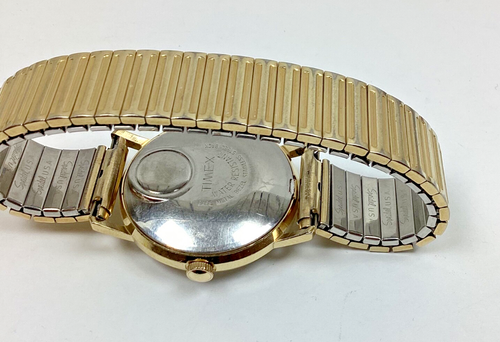 Vintage 1970 Timex 34MM Electro Mechanical Date Watch 96244170 10KTRGP Running - Picture 8 of 8