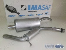 IMASAF Auspuff ab Kat für Alfa Romeo 156 2.5 V6 24V + S.W 1997-2003 | MSD + ESD