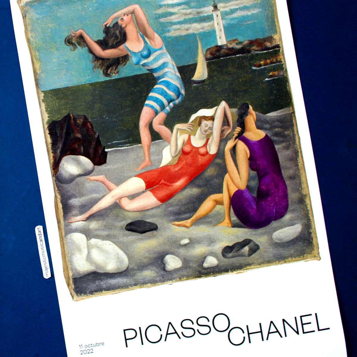 ORIGINAL CHANEL 2022 PICASSO EXHIBITION POSTER | eBay