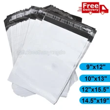Any Size Poly Mailers Plastic Envelopes Shipping Bags 2.5Mil 10x13 9x12 14.5x19