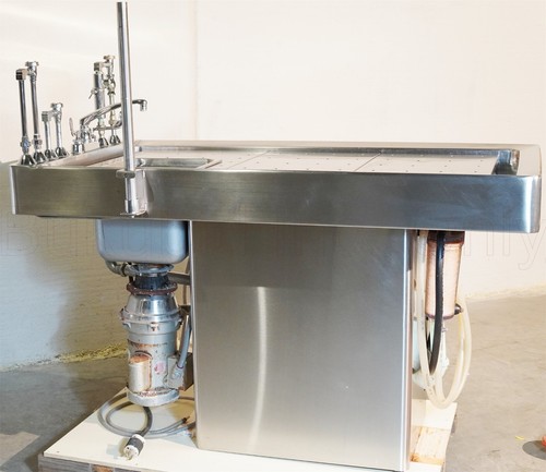 Shandon Lipshaw LM8 Dissecting Autopsy Table with Sink and Garbage Disposal - Picture 12 of 17