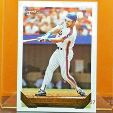 1993 TOPPS GOLD Baseball Card # 106 *** HOWARD JOHNSON *** New York Mets