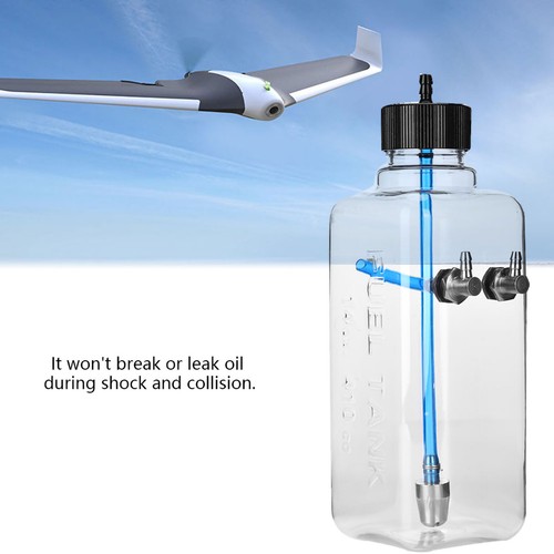 Transparent Plastic RC Fuel Tank For RC Airplane High Strength Sealing QH1 - Picture 13 of 14