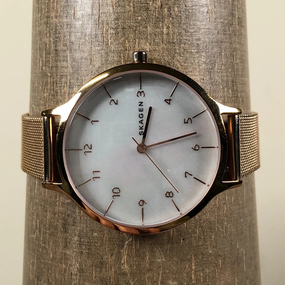 Skagen Anita Ladies SKW2633 Rose Gold Milanese Quartz 36mm Watch 7 1/2" - Image 2 of 4