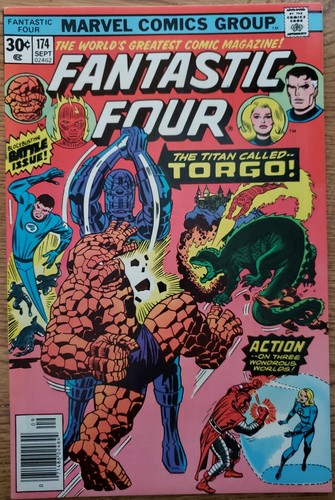 Fantastic Four #174 FN 6.5 "Starquest!" published in 1976