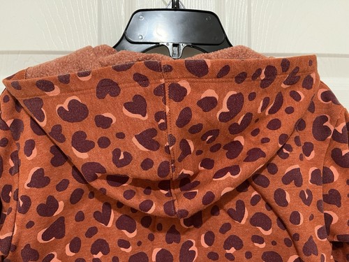 Girls Clothes Cat & Jack Fleece Full Zip Jacket Size M(8) - Picture 6 of 7