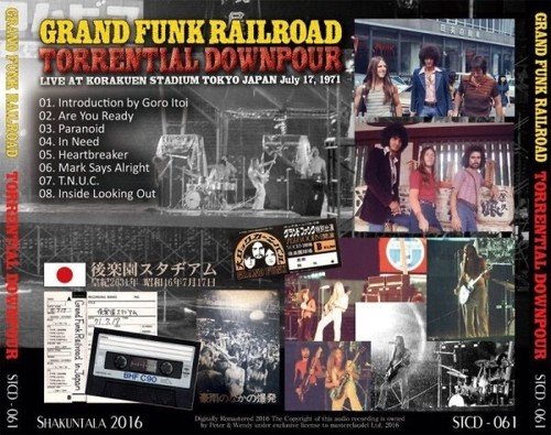 GRAND FUNK RAILROAD / TORRENTIAL DOWNPOUR 1971 【1CD】 Versand kostenlos NEU - Bild 2 von 2