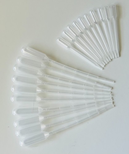 10 PCS Perfume TRANSFER PIPETTS /Bulb- Plastic - Tools Refillable Perfume /Clear - Picture 4 of 23