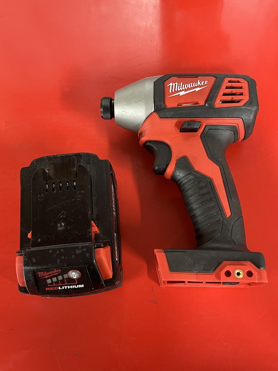 Milwaukee 2656-20 1/4 hex impact driver & Red Lithium M18 XC3.0