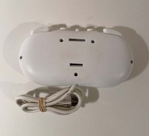 Offizieller Nintendo Wii Pro Controller klassisch weiß RVL-005 OEM GETESTET - Bild 2 von 4