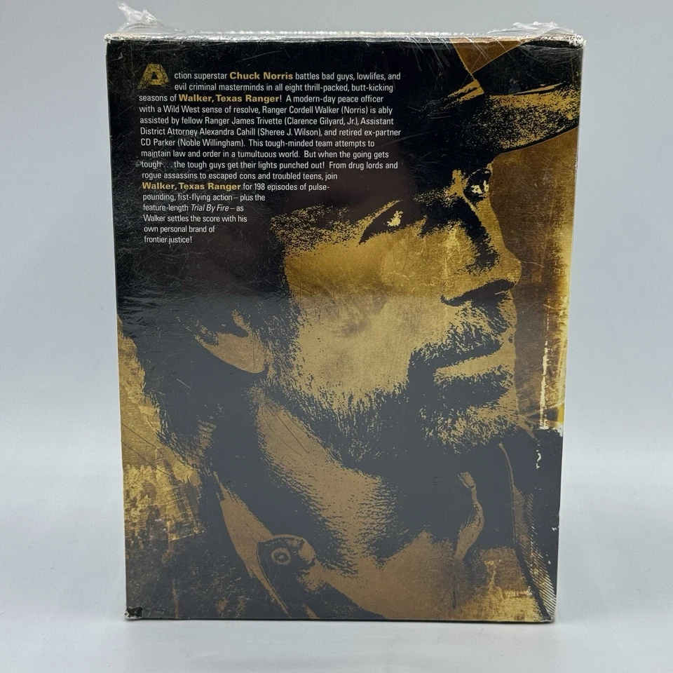 WALKER TEXAS RANGER COMPLETE SERIES SEASONS 1-8 (DVD,52-Disc Box Set)+BONUS MOV - Image 4 of 4