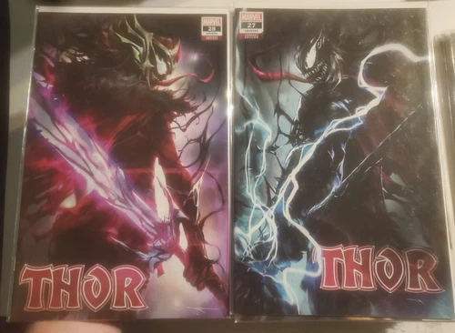Thor #27 & 28 (2022) Unknown Comics Venomized Thor Variant Ivan Tao KEY ISSUE nm