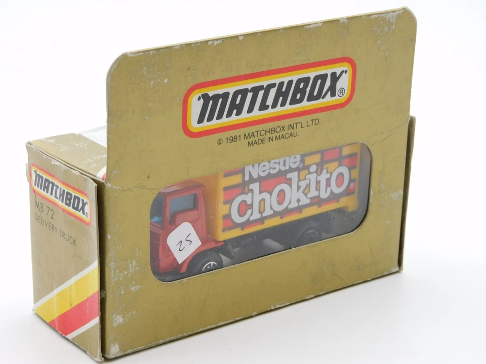 Matchbox Superfast Delivery Truck CHOKITO MB 72 Australian Collectors Model '81 - Immagine 2 di 2