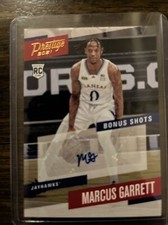 2021 Prestige Bonus Points Marcus Garrett Rc No. PBMGA  Auto
