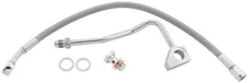 Goodridge Econoline Stainless Braided & Coated FRONT Brake Line Kit HD82127-C+4