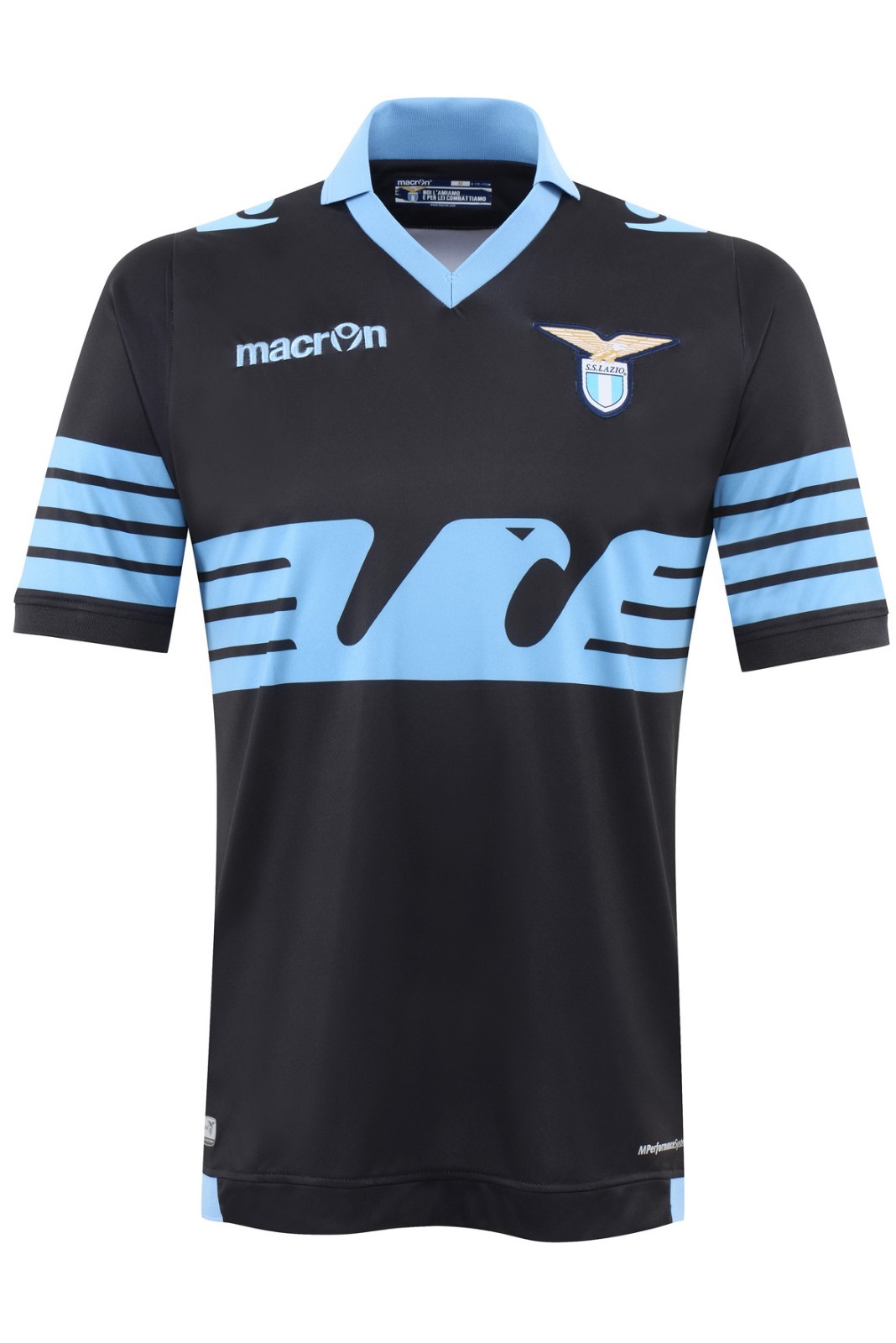 SS LAZIO ROM MACRON TRIKOT WETTSPIEL T-SHIRT ADLER FLAGGE SCHWARZ 9 WENIGER NEUN SS LAZIO ROM MACRON TRIKOT WETTSPIEL T-SHIRT ADLER FLAGGE SCHWARZ 9 WENIGER NEUN
