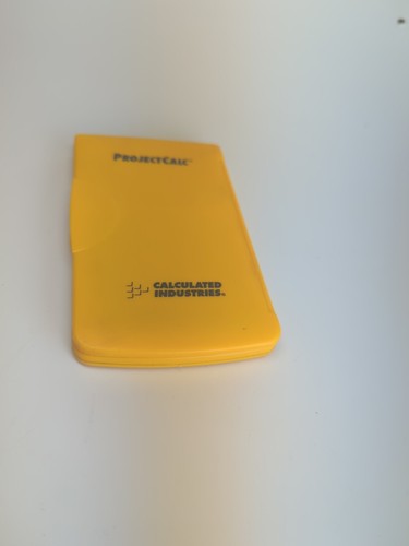 ProjectCalc Plus Calculator Model 8515 Calculated Industries Low Use Mint Works  - Picture 8 of 9