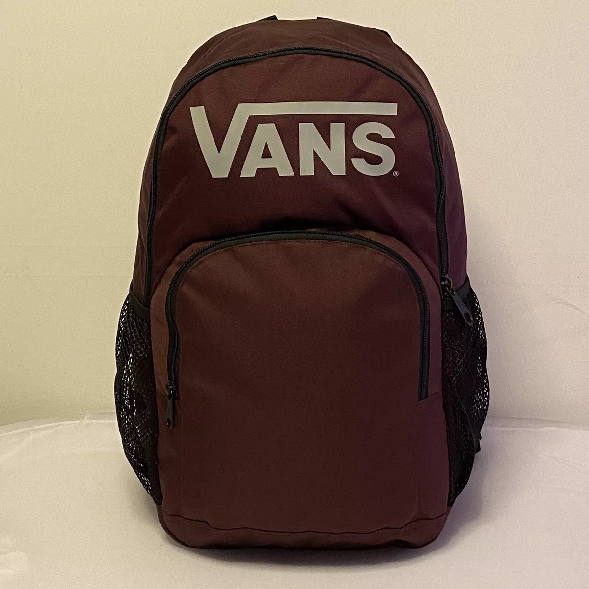 Vans Backpack Maroon 2 eBay