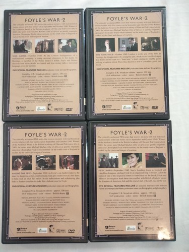 Foyle's War DVD Box Set Season 2 Set 2 *region 2* - Picture 5 of 7