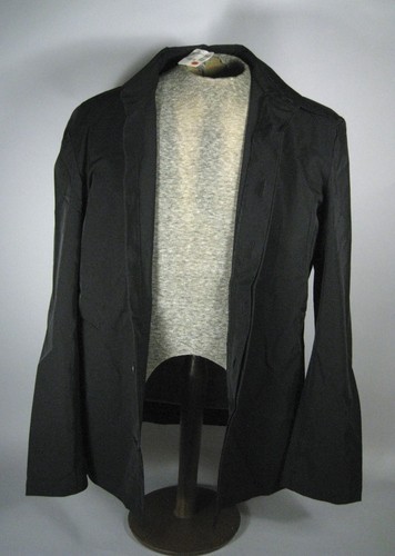 BCBG Max Azria Men Top Coat XL Extra Large Black Long Sleeve Polyamide Jacket - Picture 8 of 11