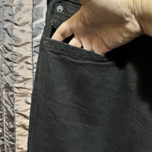 True Religion Men’s Black Rocco Flap Relaxed Fit Skinny Denim Jeans Size 36 NEW - Picture 10 of 19