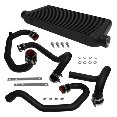 Turbo Intercooler+Pipe Kit For 1996-2000 Subaru Impreza GC8 WRX STI EJ20 RS 2.0L - Picture 5 of 9