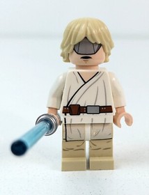 LEGO Luke Skywalker Gray Visor Minifigure sw0335 Star Wars 7965