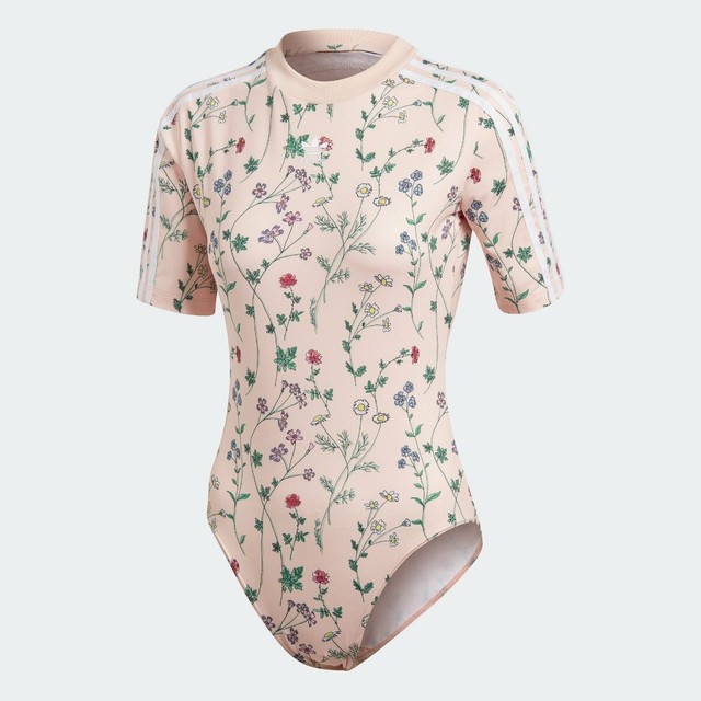 adidas Originals Floral-print Bodysuit 