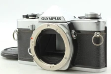 Meter Works 【 Exc+4 】 Olympus OM-1 OM1 MD 35mm SLR Film Camera Silver From JAPAN