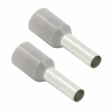 Install Bay FVGY14 14 GA Ferrules Gray Barrel (Package of 100)