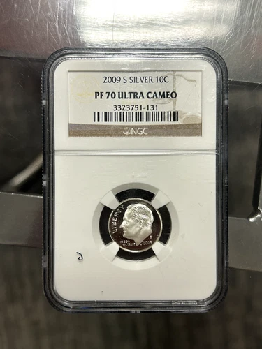 2009 S Silver Roosevelt Dime Proof PF70 UC NGC